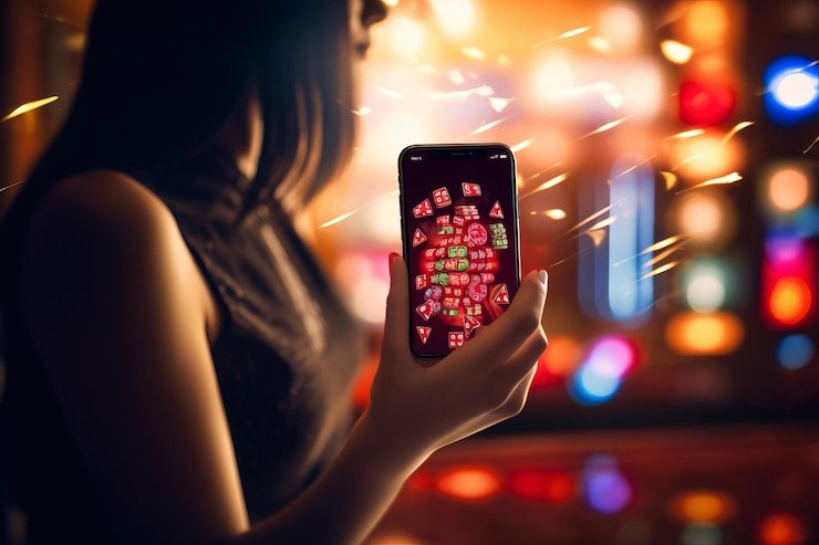 Antarmuka permainan Allbet di aplikasi mobile iboslot dengan dealer langsung dan kartu yang jelas